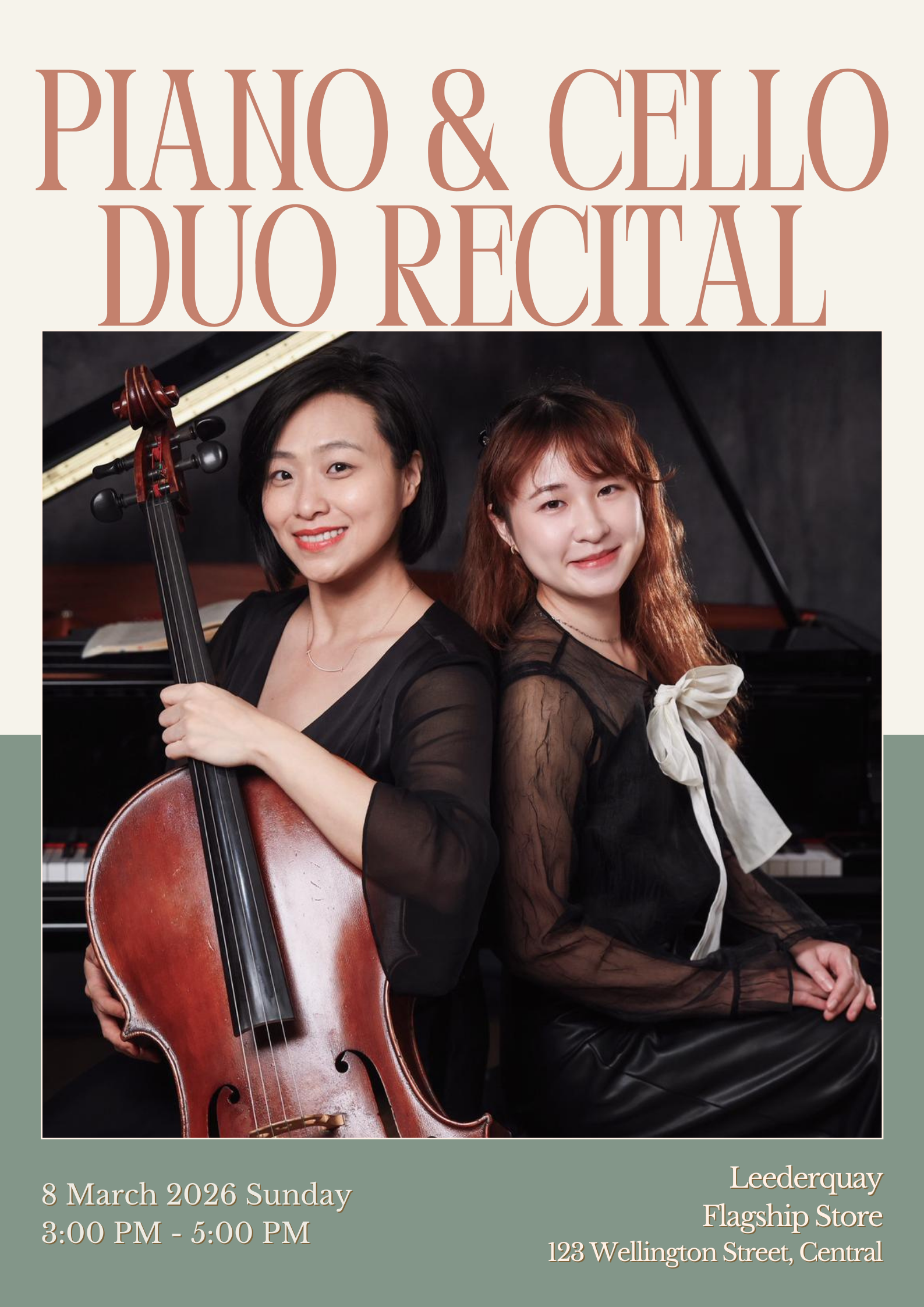Piano & Cello Duo Recital