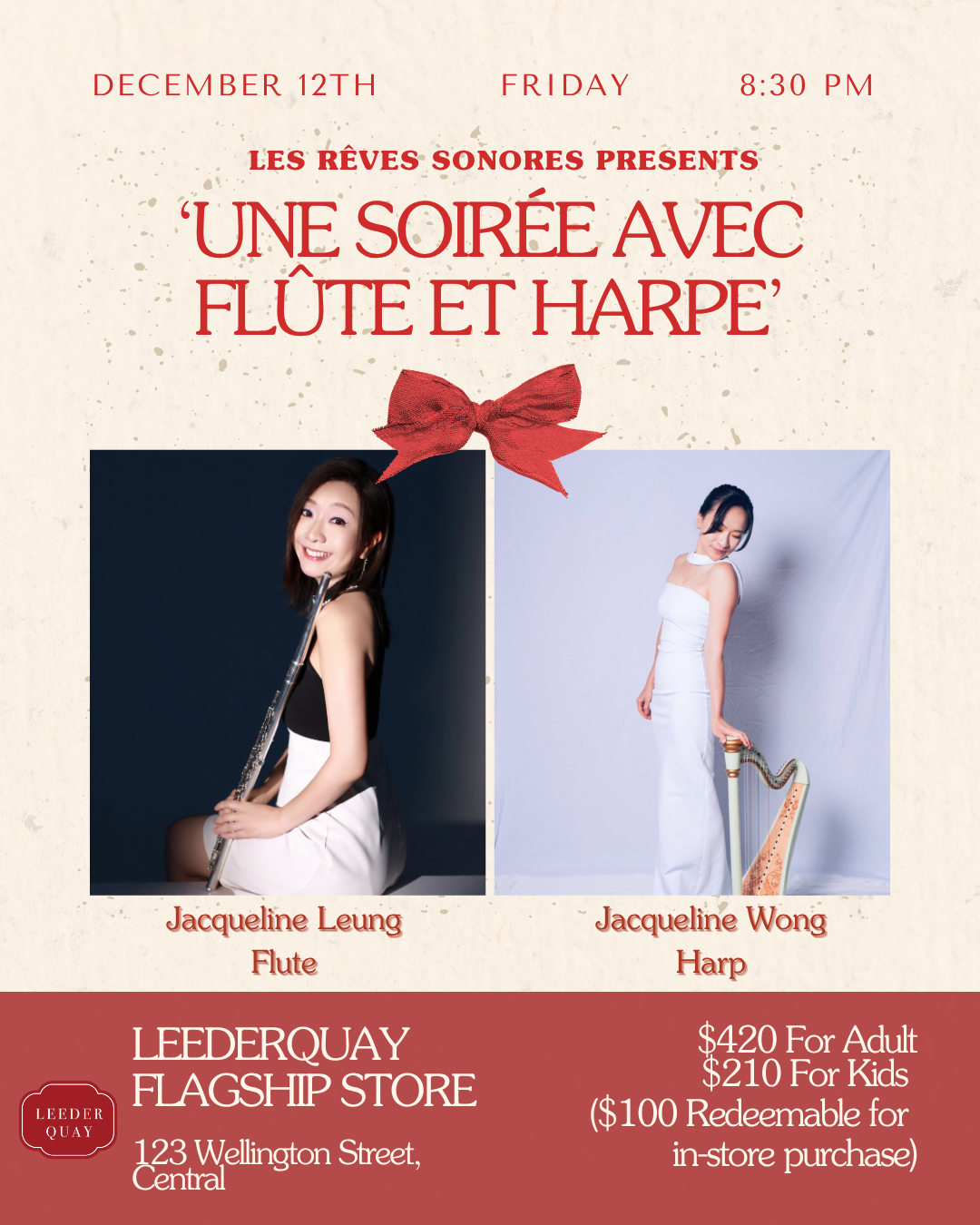 ‘Une Soirée avec Flûte et Harpe’