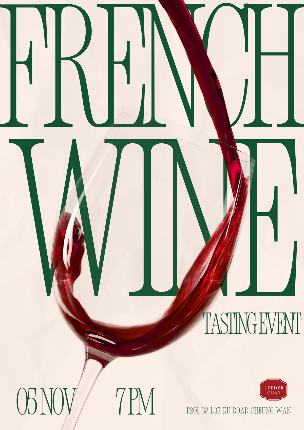 French Wine Tasting Event