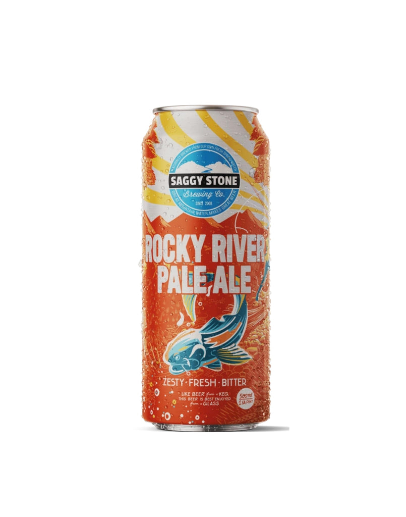 Saggy Stone Rocky River Pale Ale (500ml)